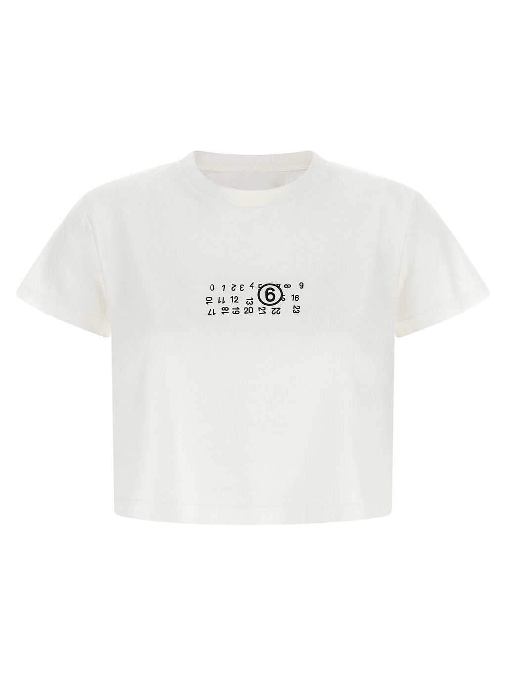 MM6 Maison Margiela White Cotton T-Shirt