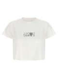 MM6 Maison Margiela White Cotton T-Shirt