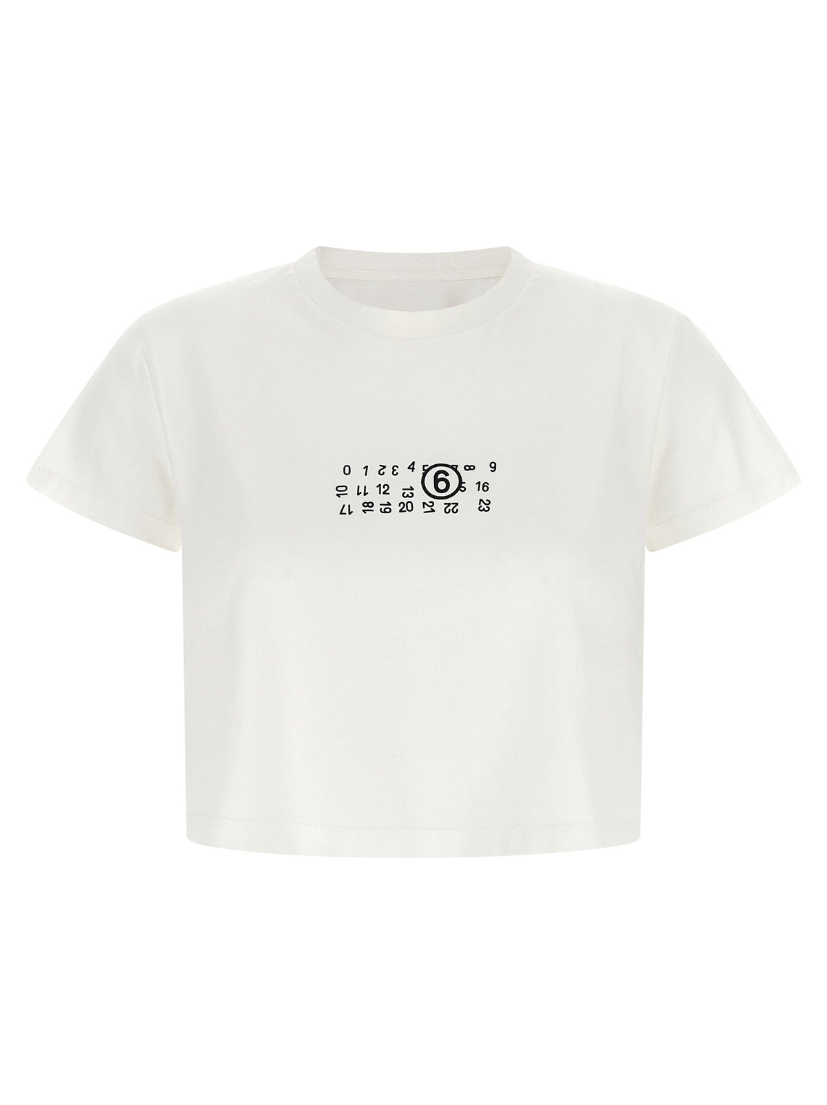 MM6 Maison Margiela White Cotton T-Shirt