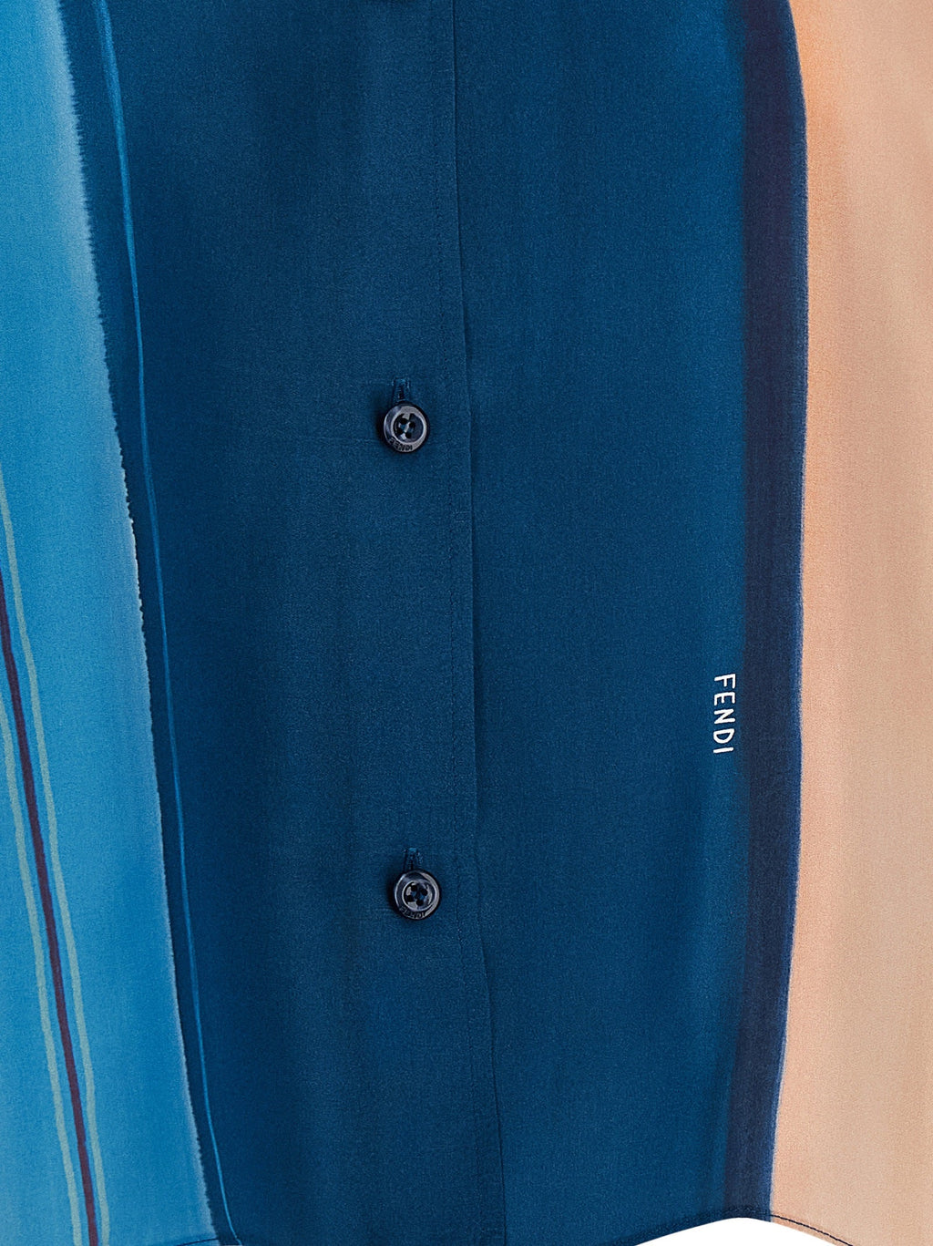 Fendi Multicolor Silk Blouse