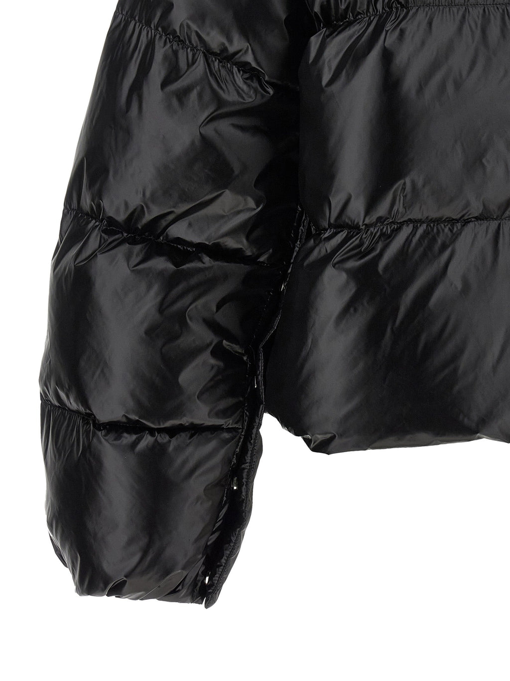 PINKO Black Polyamide Shell Jacket