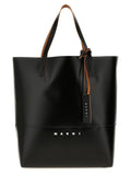 Marni Black Polyethylene Tote Bag