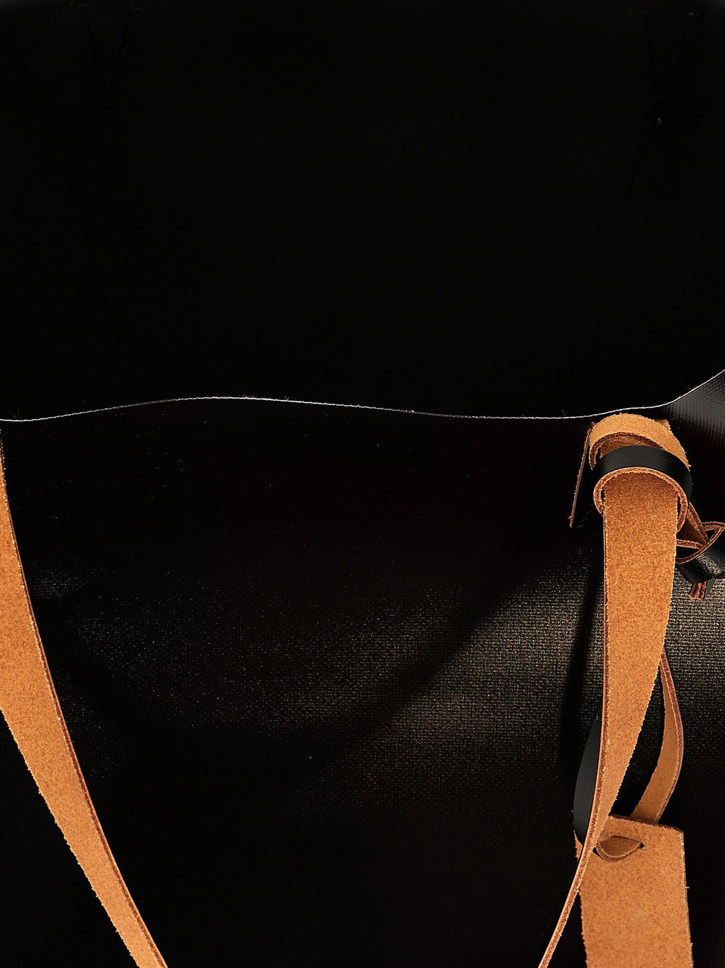Marni Black Polyethylene Tote Bag
