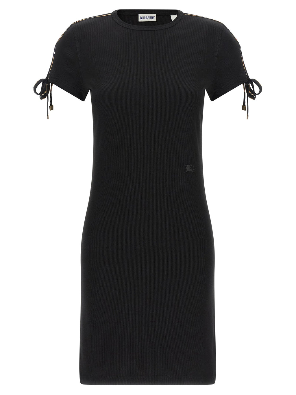 Burberry Black Cotton Short Dress