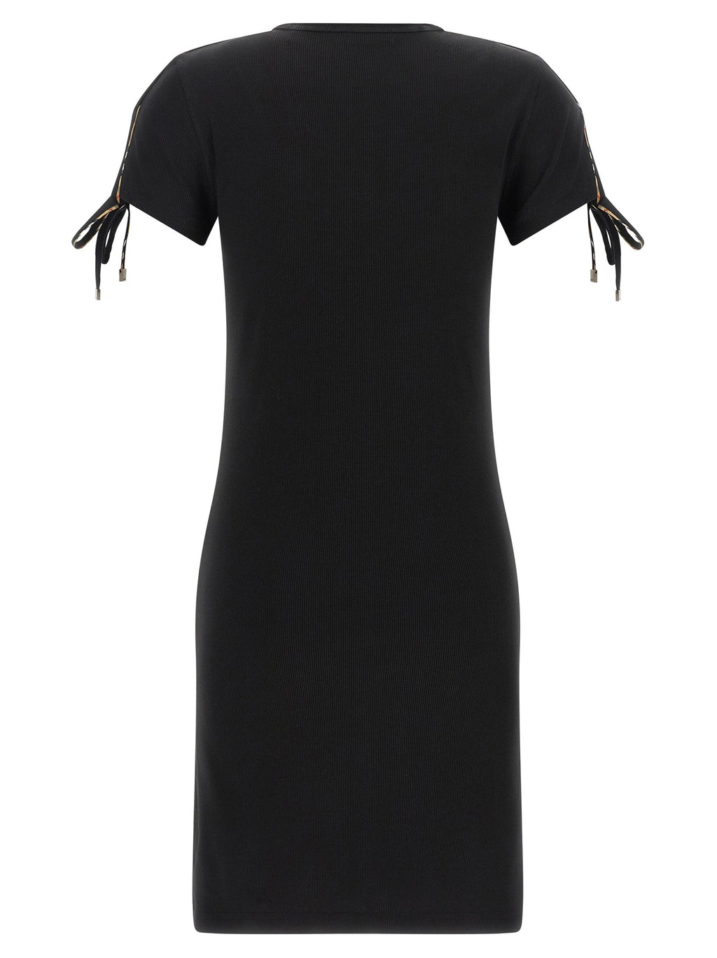 Burberry Black Cotton Short Dress