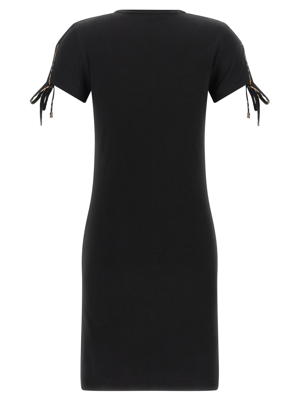 Burberry Black Cotton Short Dress