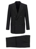 Tom Ford Black Wool Two-Piece Suit