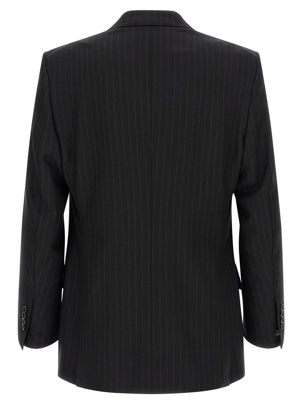 Tom Ford Black Wool Two-Piece Suit
