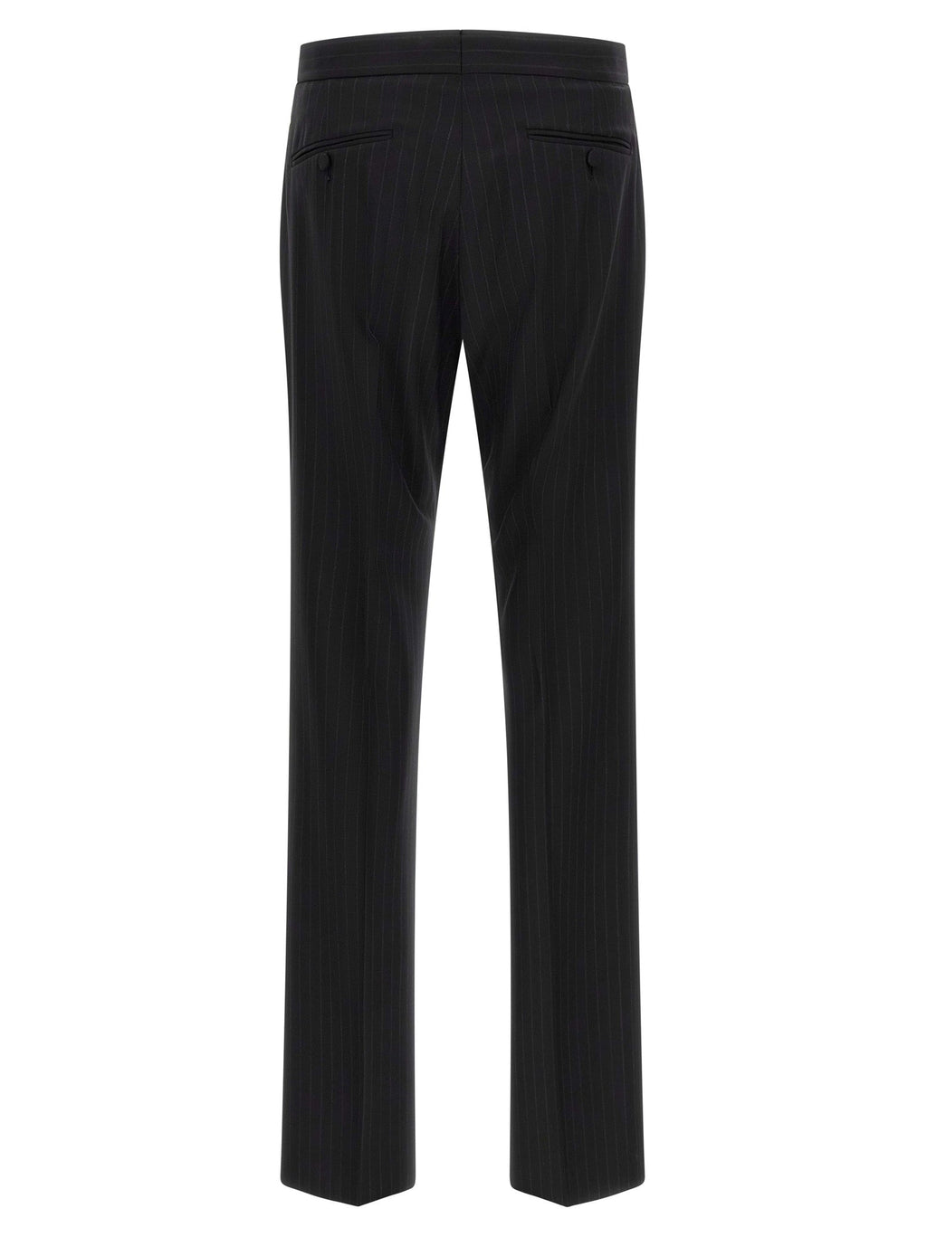 Tom Ford Black Wool Two-Piece Suit
