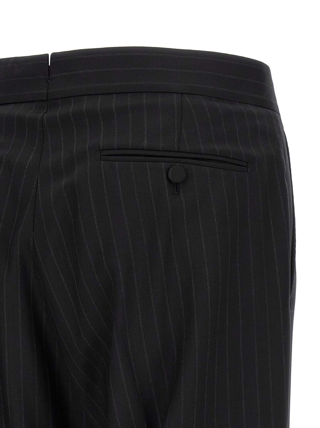 Tom Ford Black Wool Two-Piece Suit