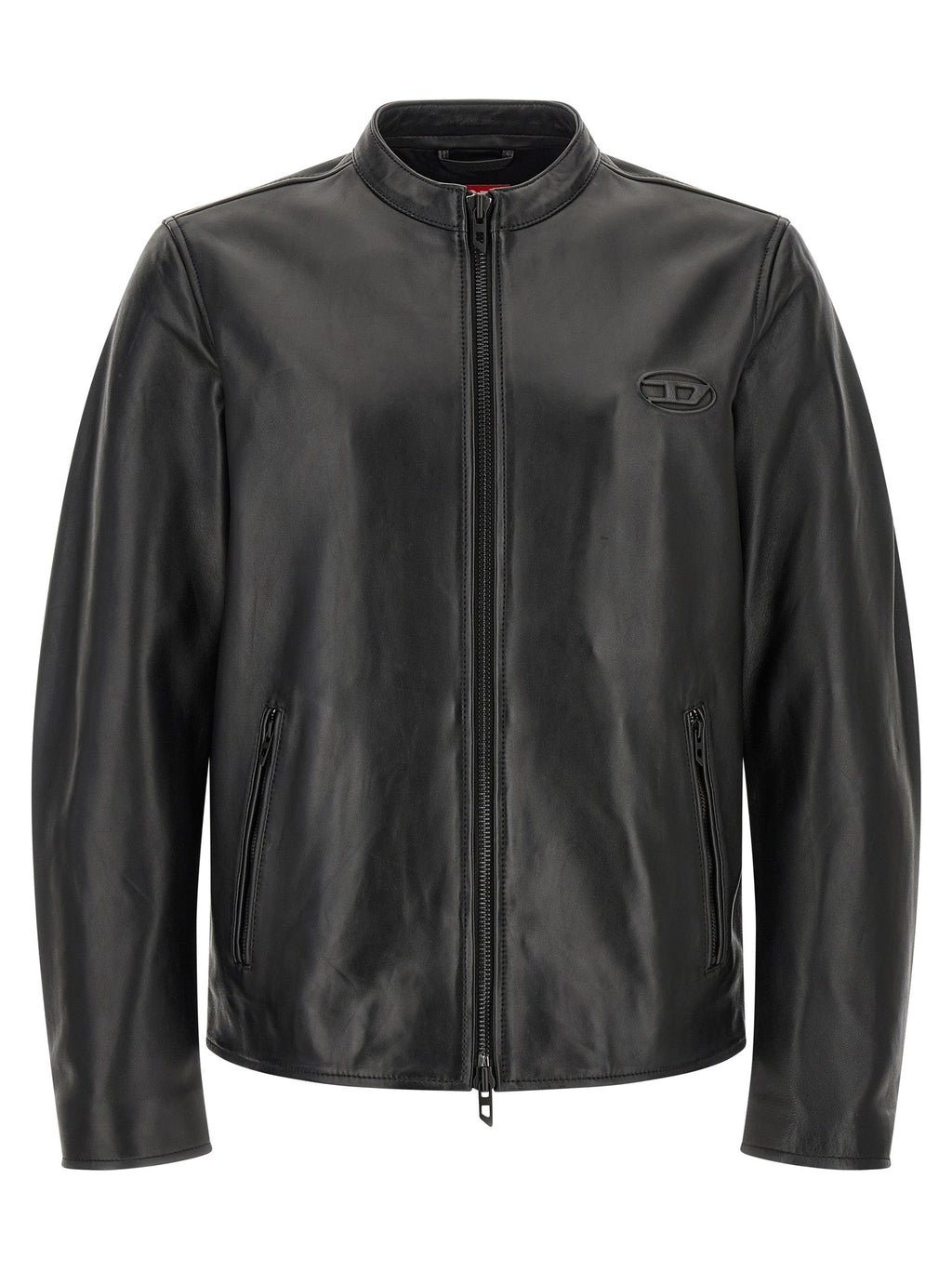 Diesel Black Lamb Leather Leather Jacket