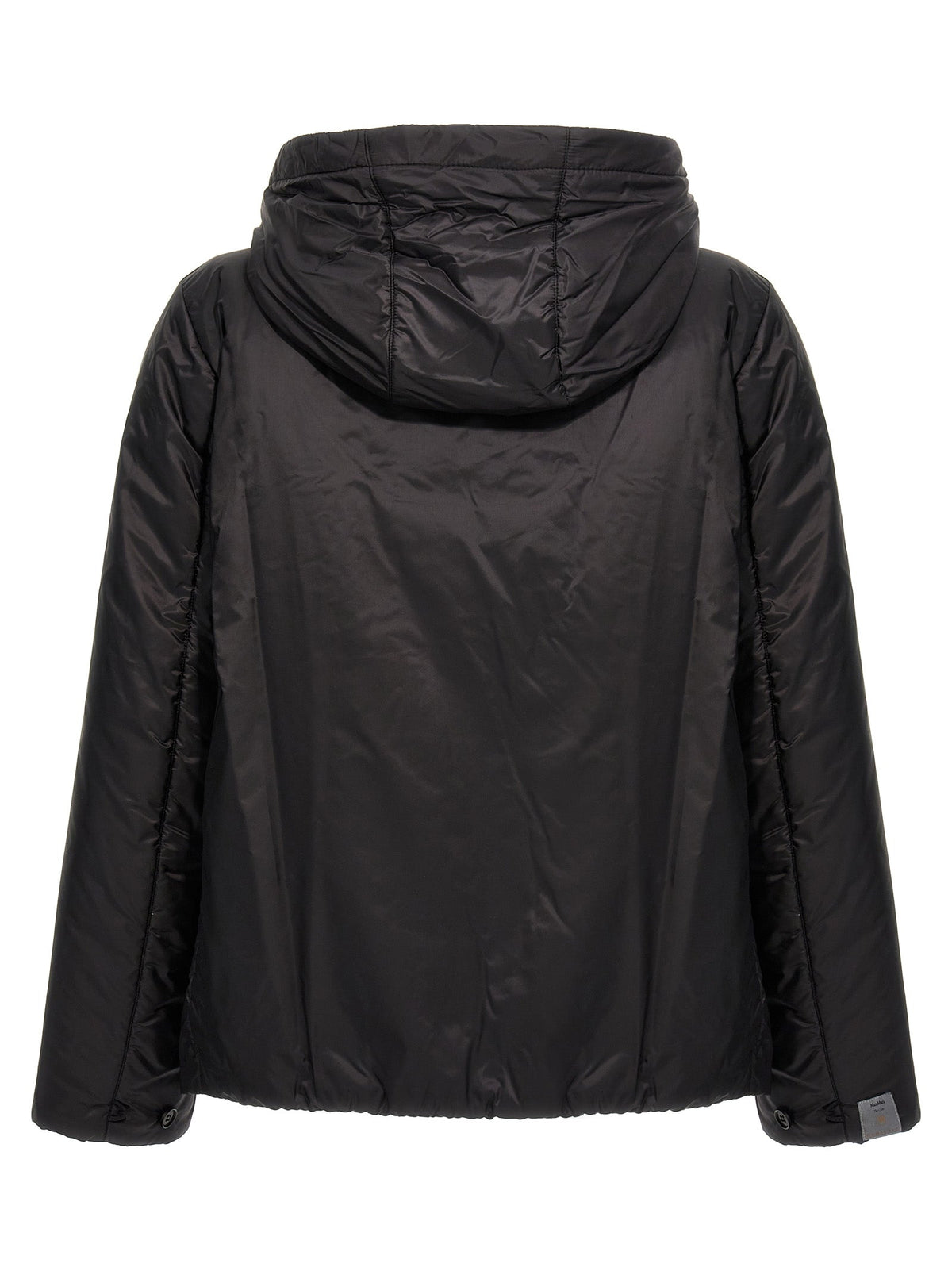 Max Mara Black Polyester Shell Jacket