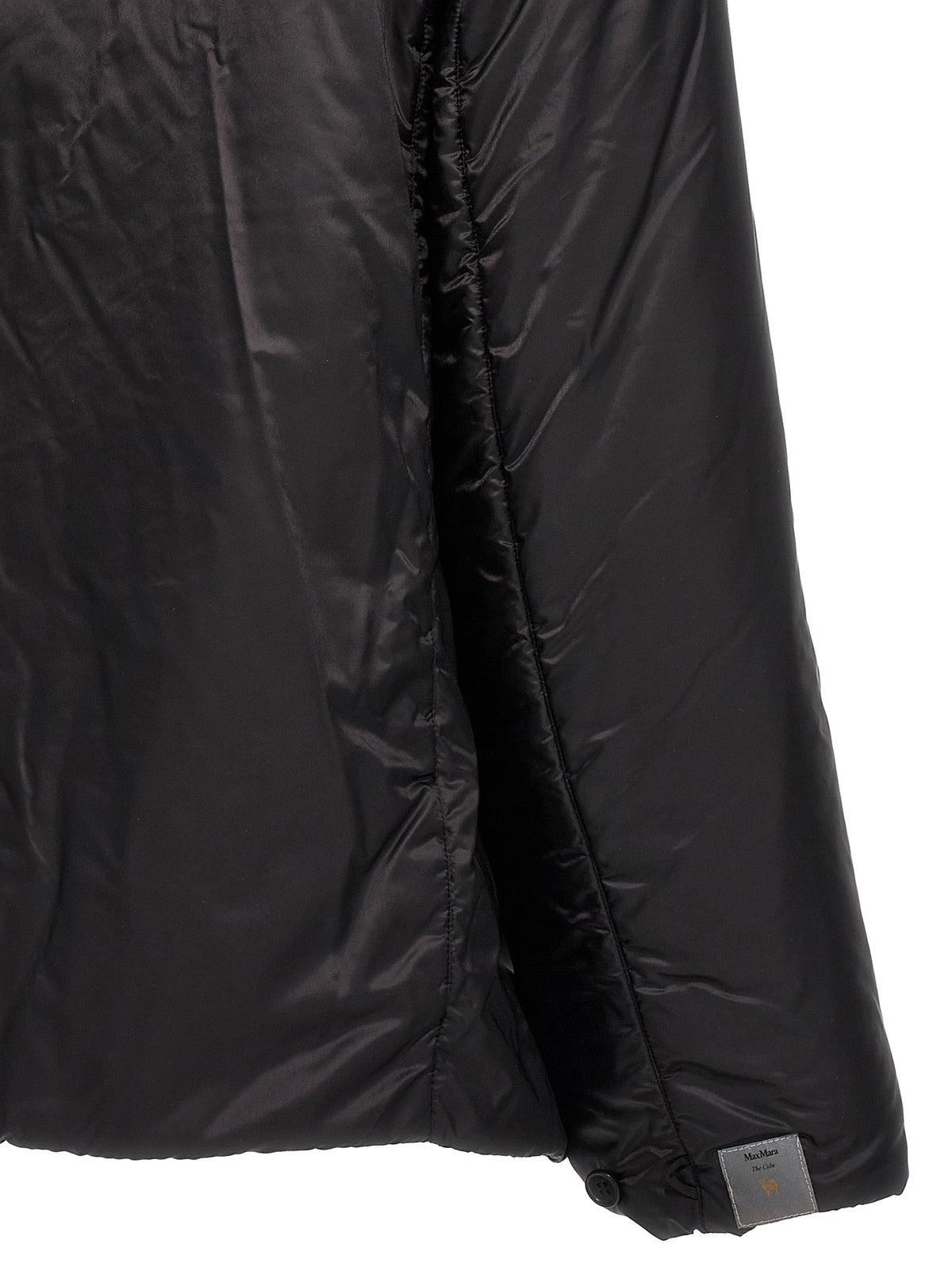 Max Mara Black Polyester Shell Jacket