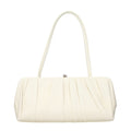 Jil Sander White Leather Shoulder Bag