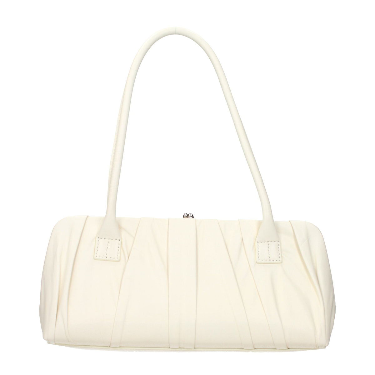 Jil Sander White Leather Shoulder Bag
