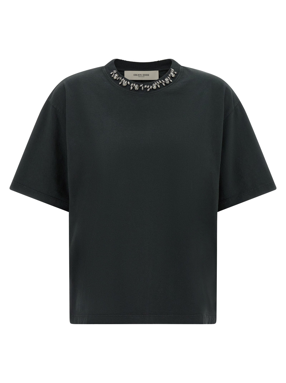 Golden Goose Black Cotton T-Shirt