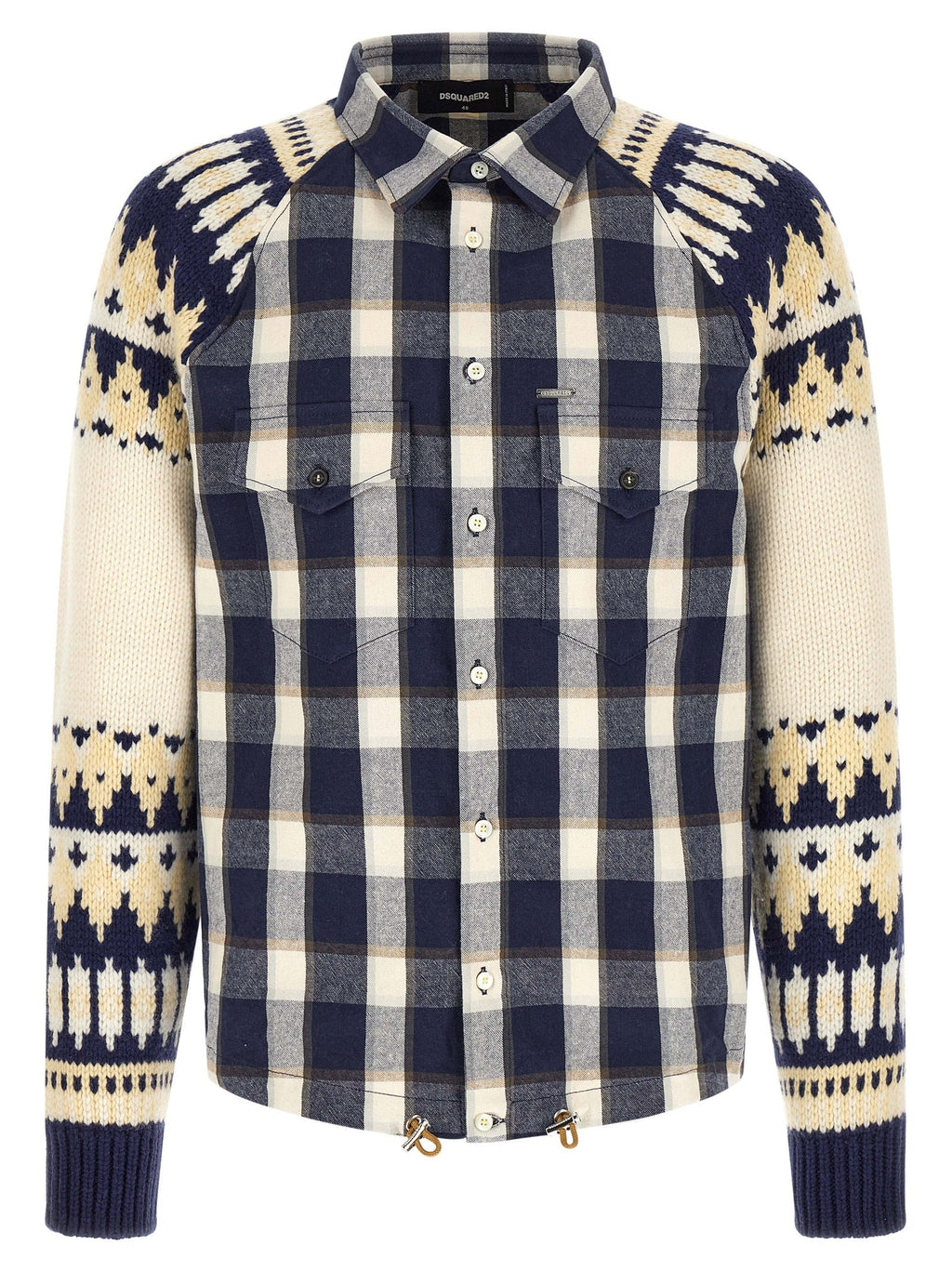 Dsquared² Multicolor Cotton Blouse