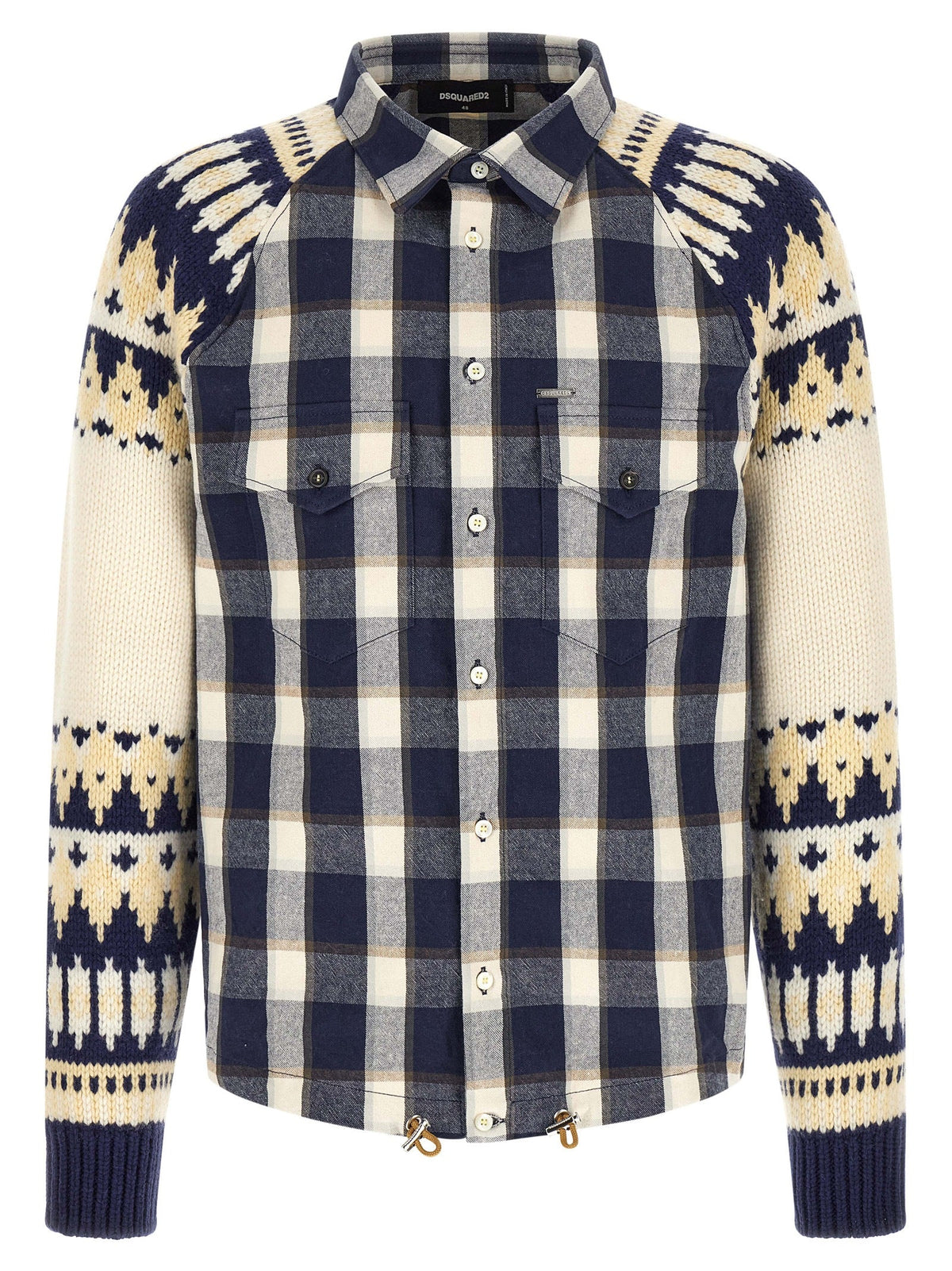 Dsquared² Multicolor Cotton Blouse