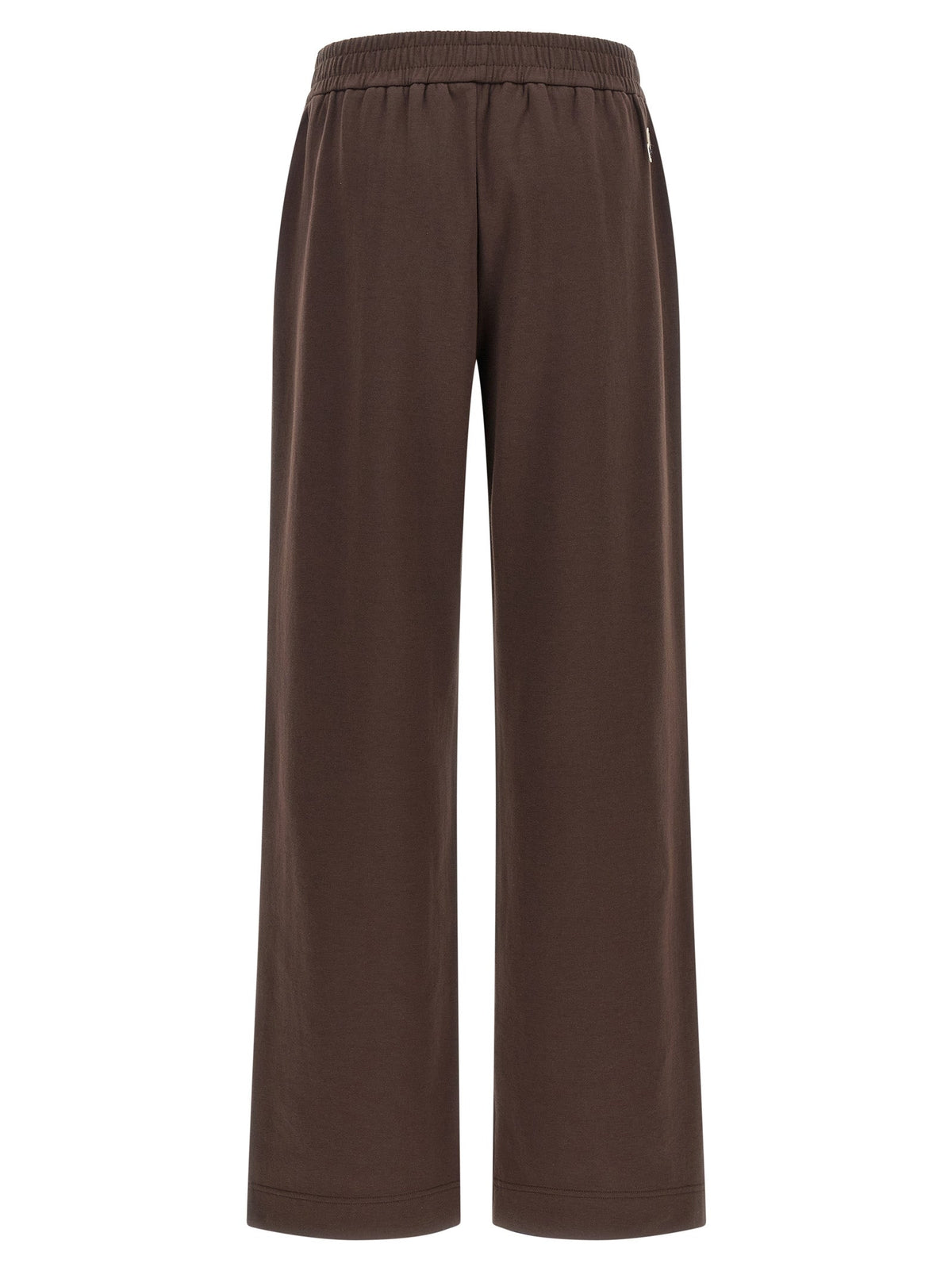 Moncler Brown Cotton Joggers (Workout Pants)