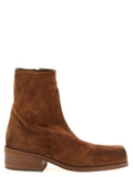 Marsell Brown Calfskin Ankle Boots