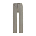 Versace Beige Cotton Tapered Jeans