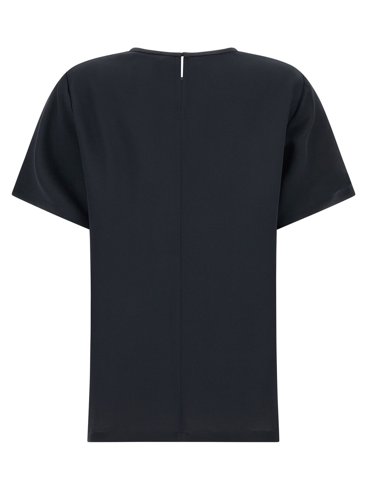 Max Mara Black Silk Blouse