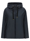 Max Mara Blue Polyester Shell Jacket