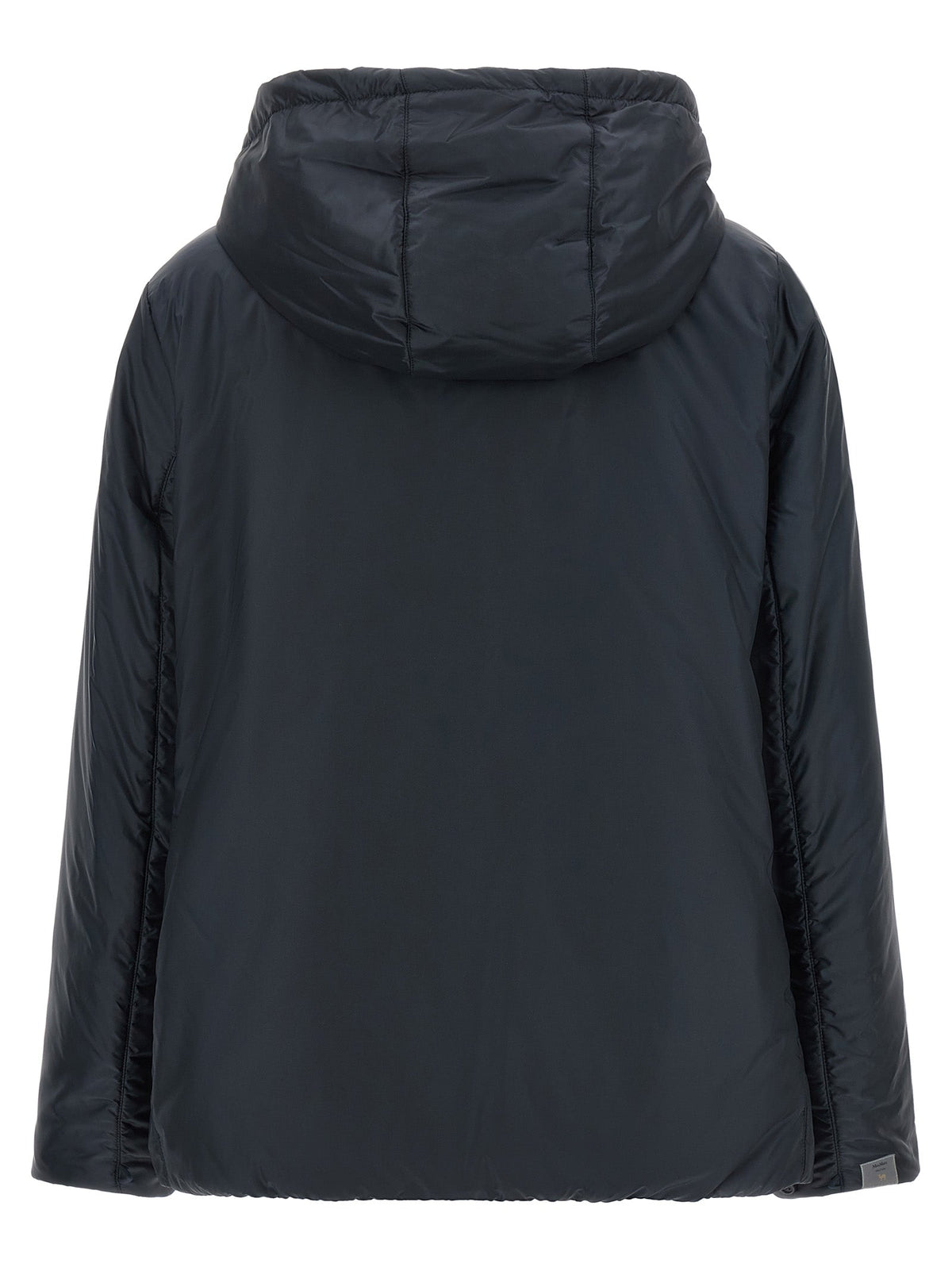 Max Mara Blue Polyester Shell Jacket