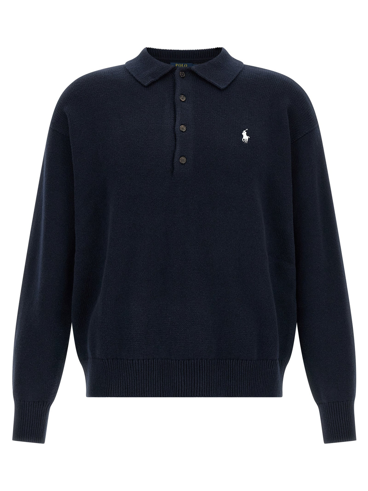 Polo Ralph Lauren Blue Cotton Cardigan