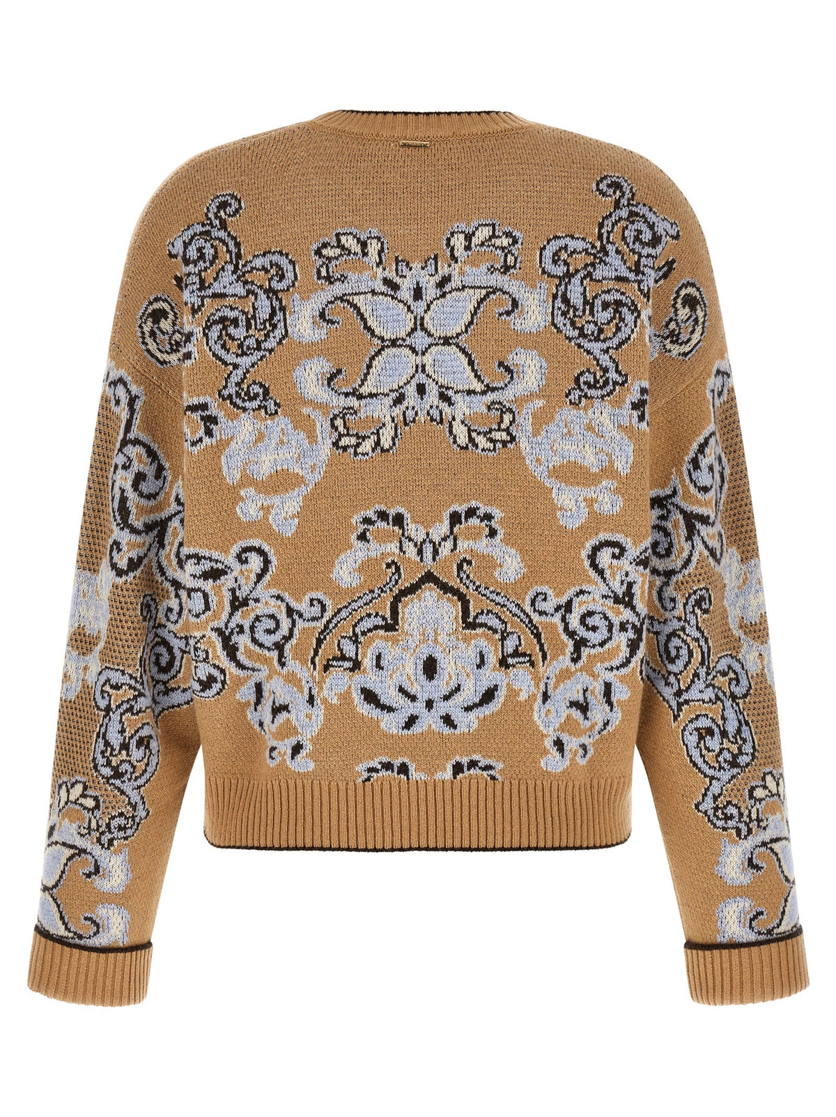 Twinset Brown Wool Cardigan