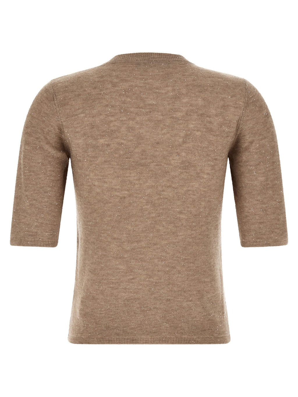 Fabiana Filippi Beige Wool T-Shirt
