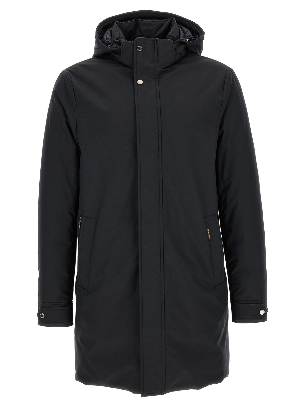 MooRER Blue Wool Parka