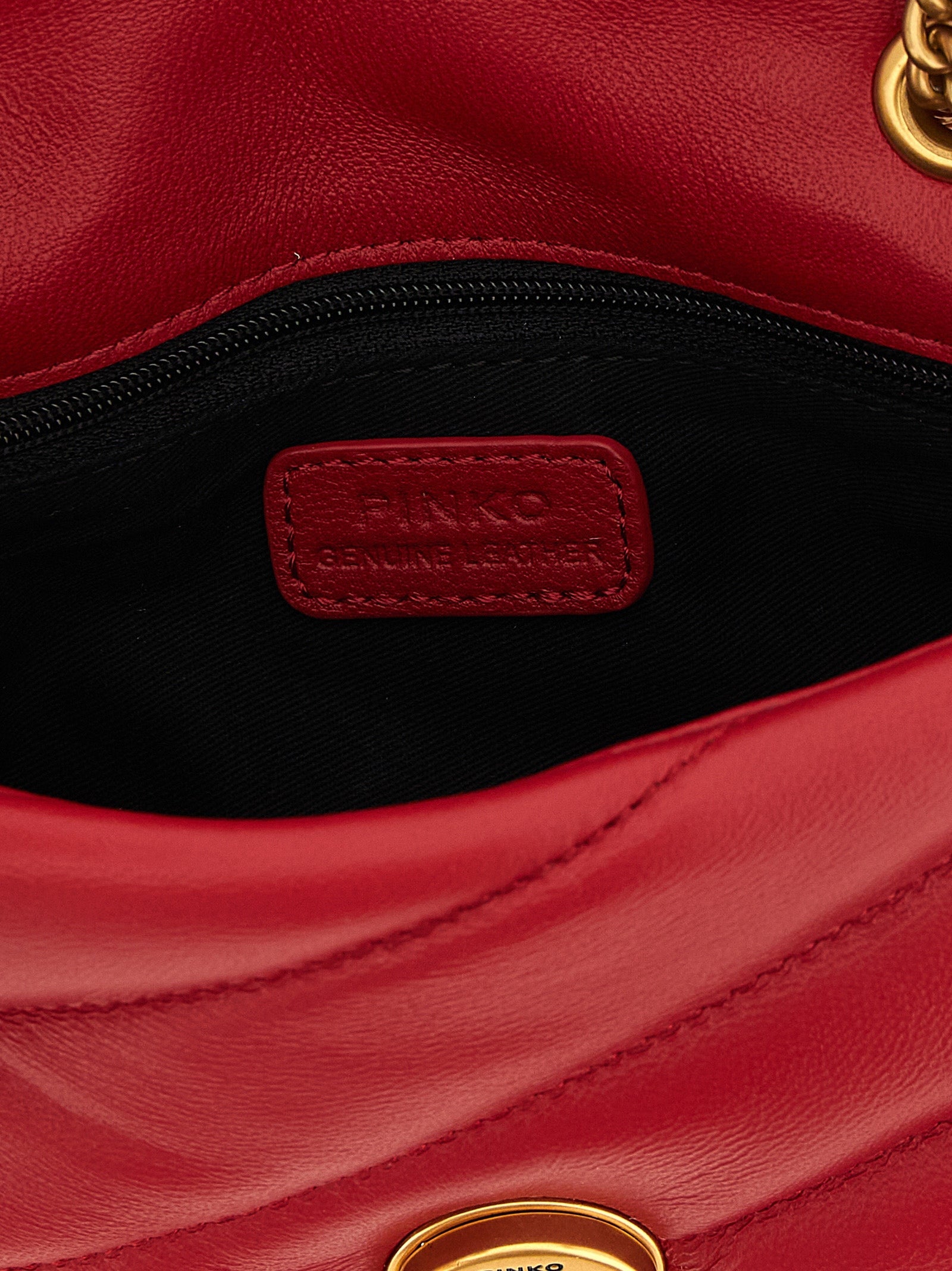 PINKO Multicolor Lamb Leather Crossbody Bag