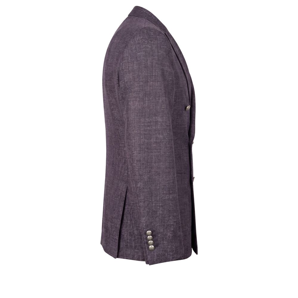 Blue Wool Men's Jacket