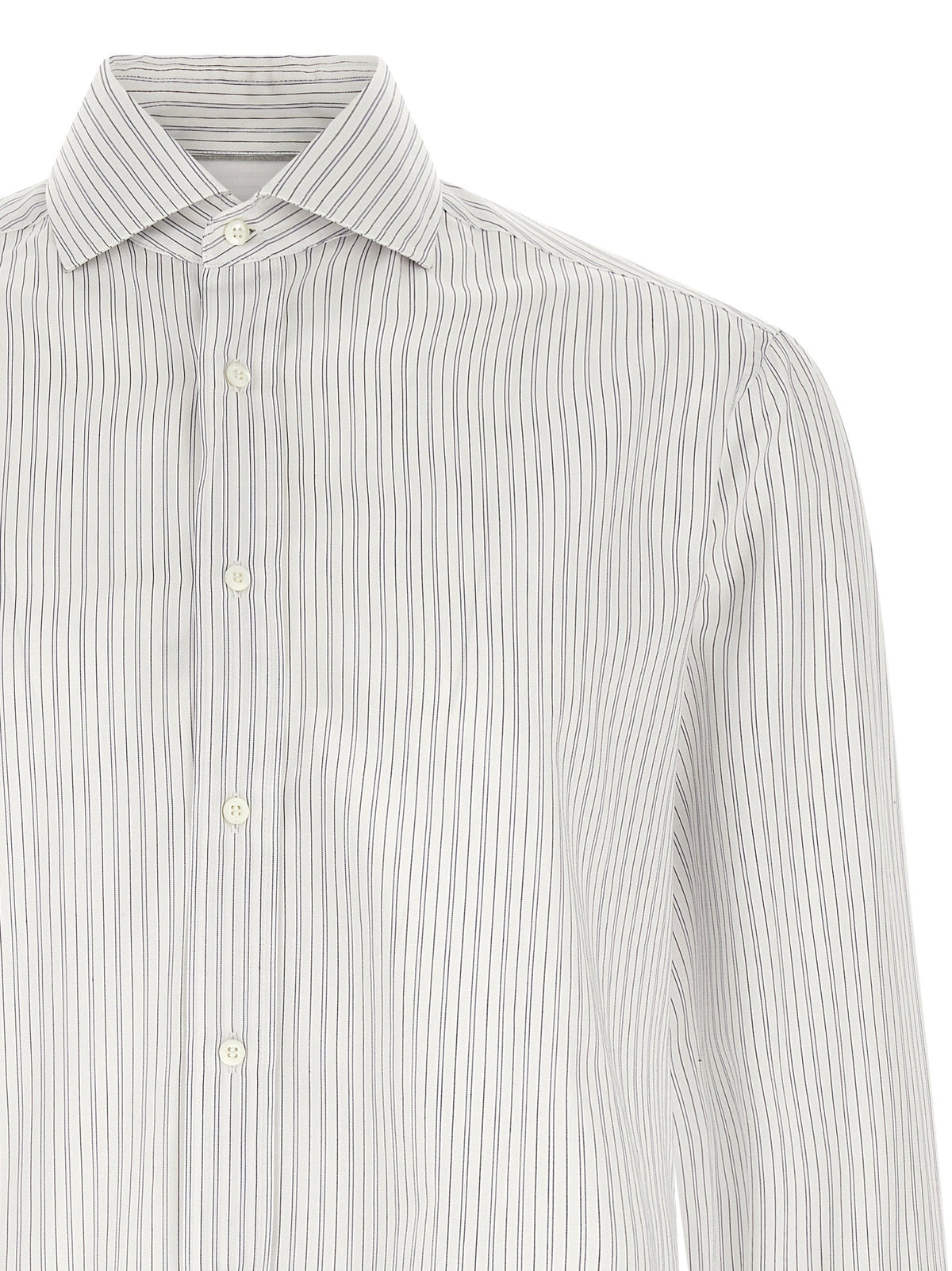 Brunello Cucinelli Blue Cotton Blouse