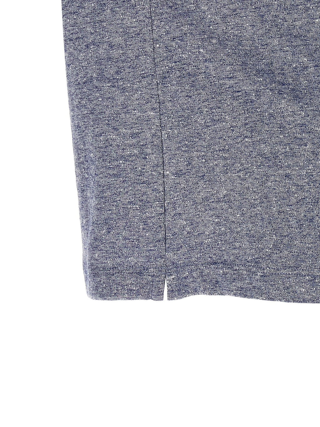 Brunello Cucinelli Blue Linen T-Shirt