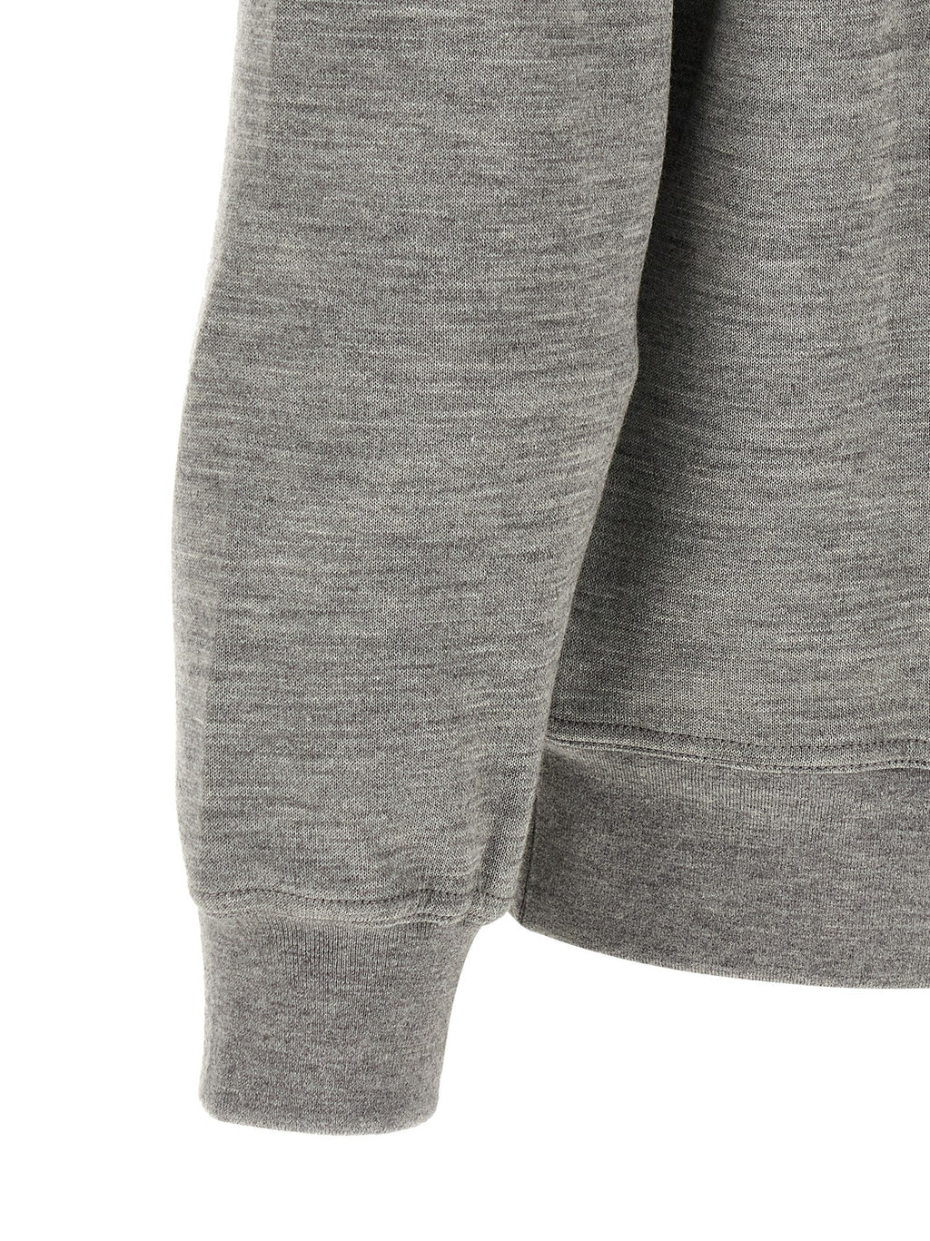 Brunello Cucinelli Gray Cashmere Sweatshirt