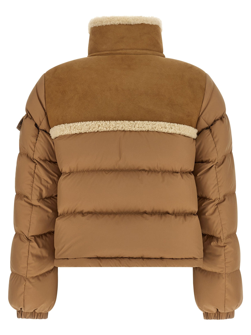 Moncler Beige Polyester Full-Length Jacket