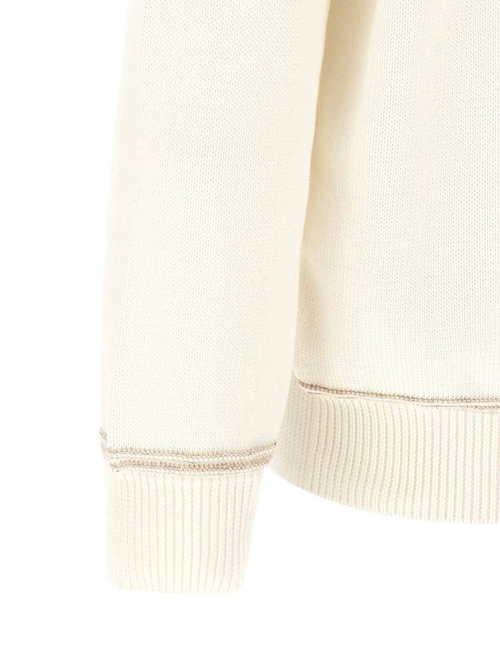 Brunello Cucinelli Beige Cotton Cardigan