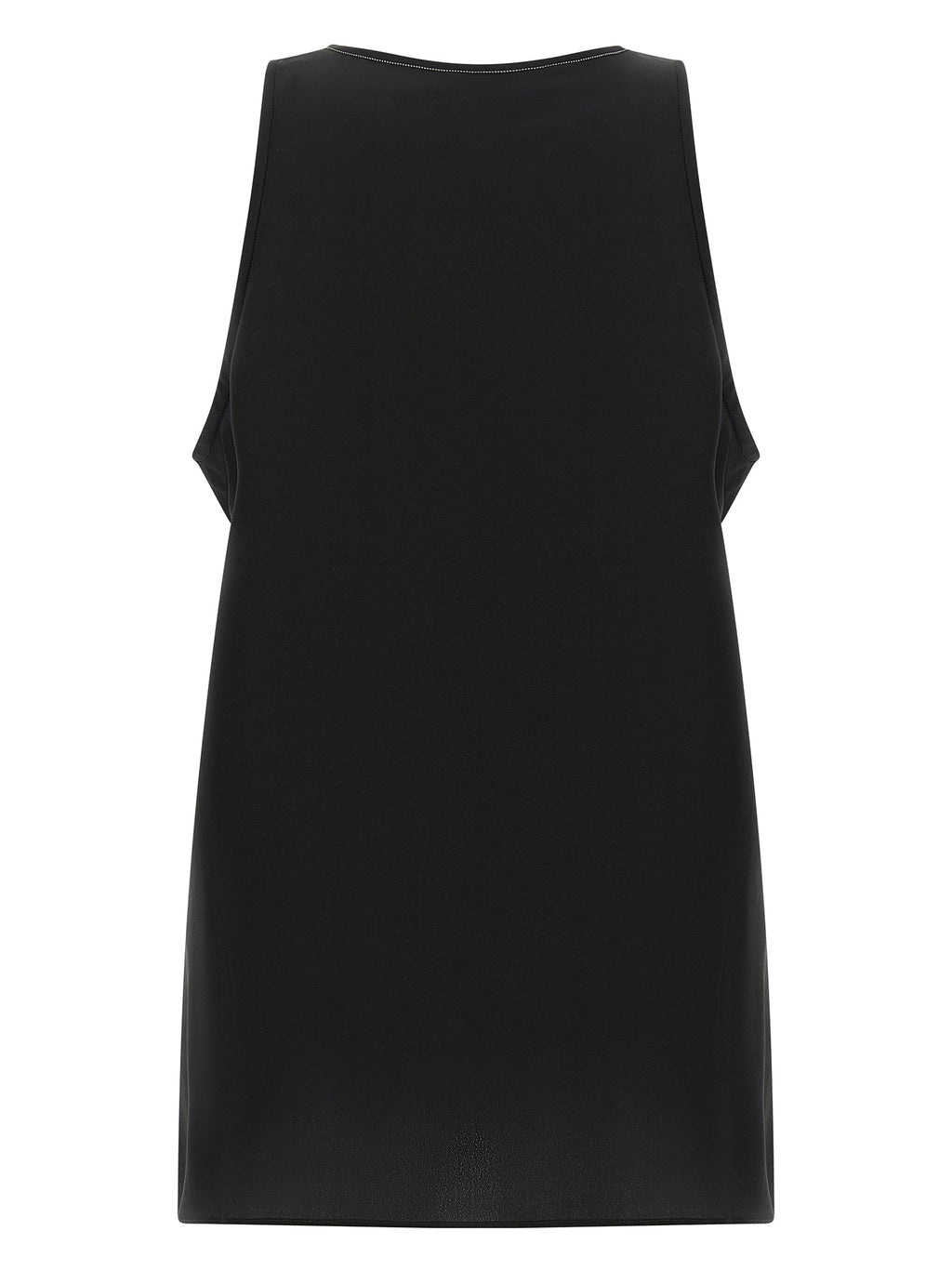 Brunello Cucinelli Black Silk Shirt