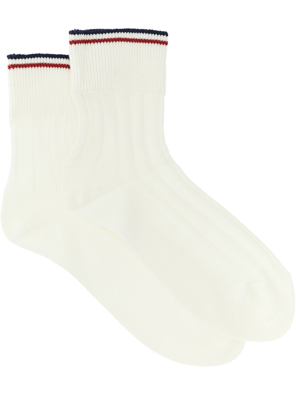 Brunello Cucinelli White Cotton Socks