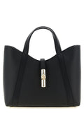 Furla Black Calfskin Tote Bag
