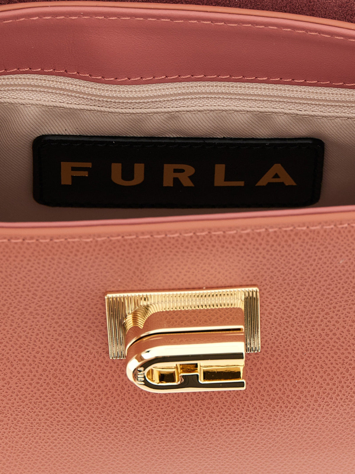 Furla Multicolor Calfskin Handbag