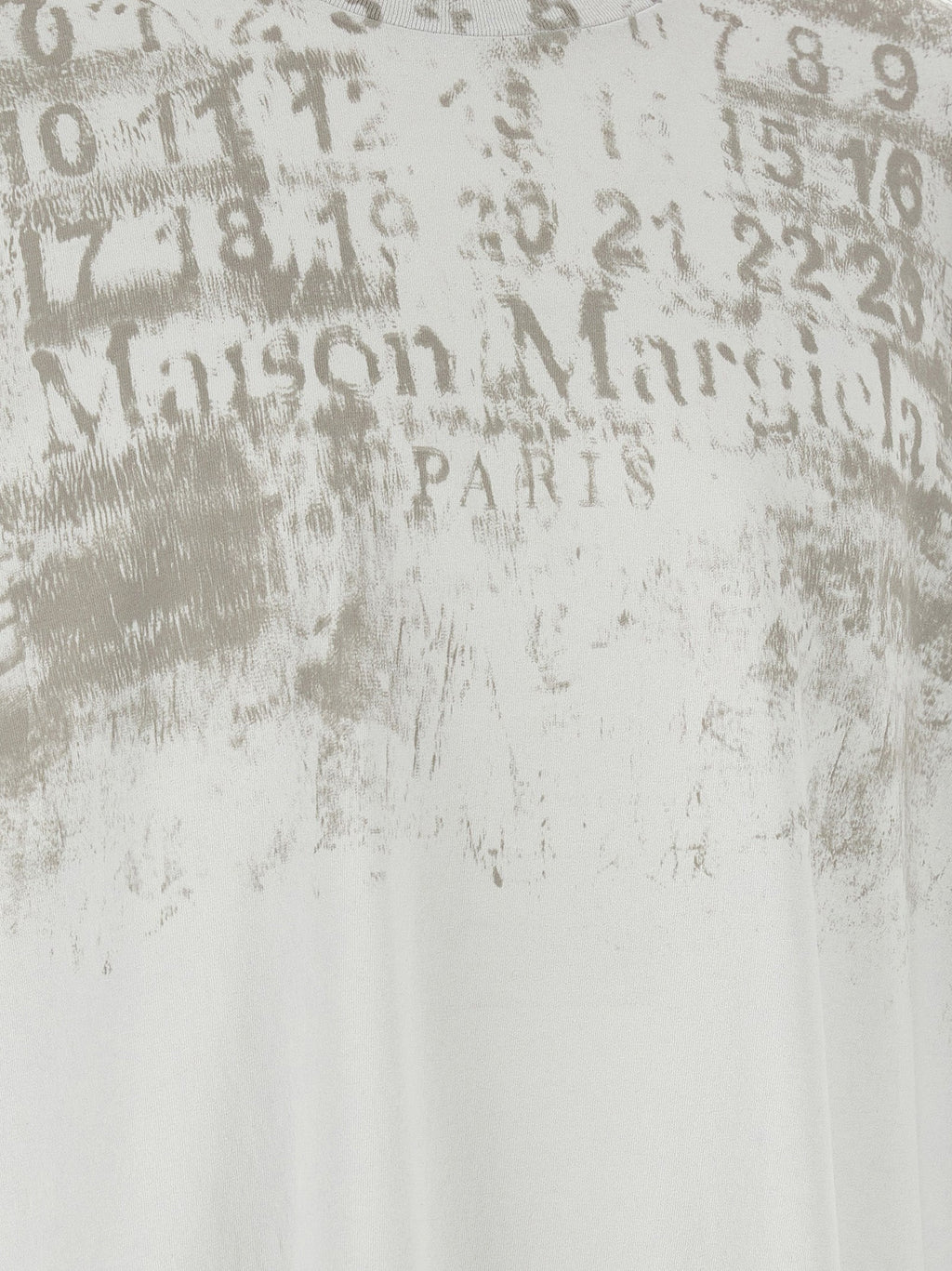 Maison Margiela Gray Cotton T-Shirt