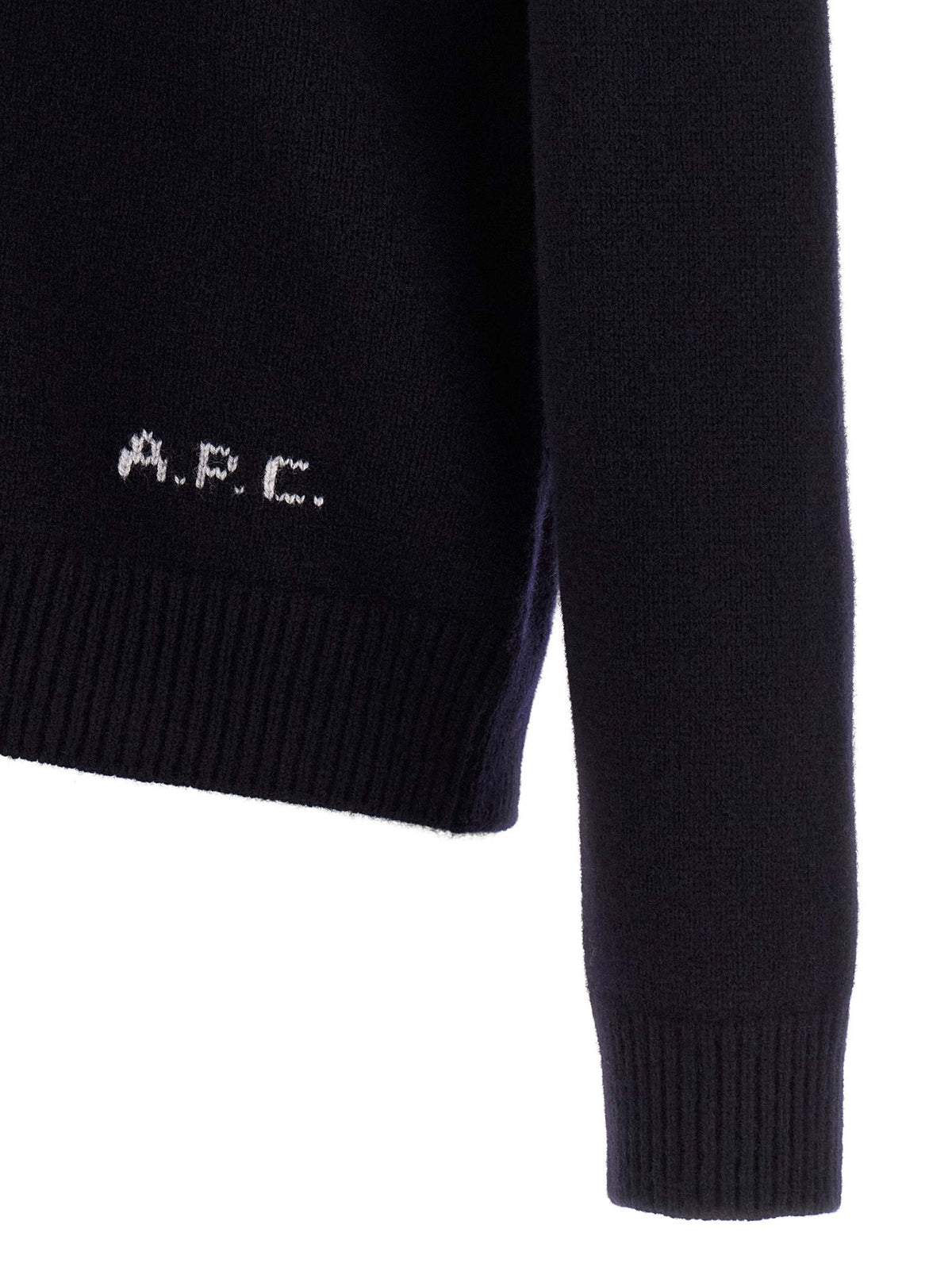 A.P.C. Blue Wool Cardigan
