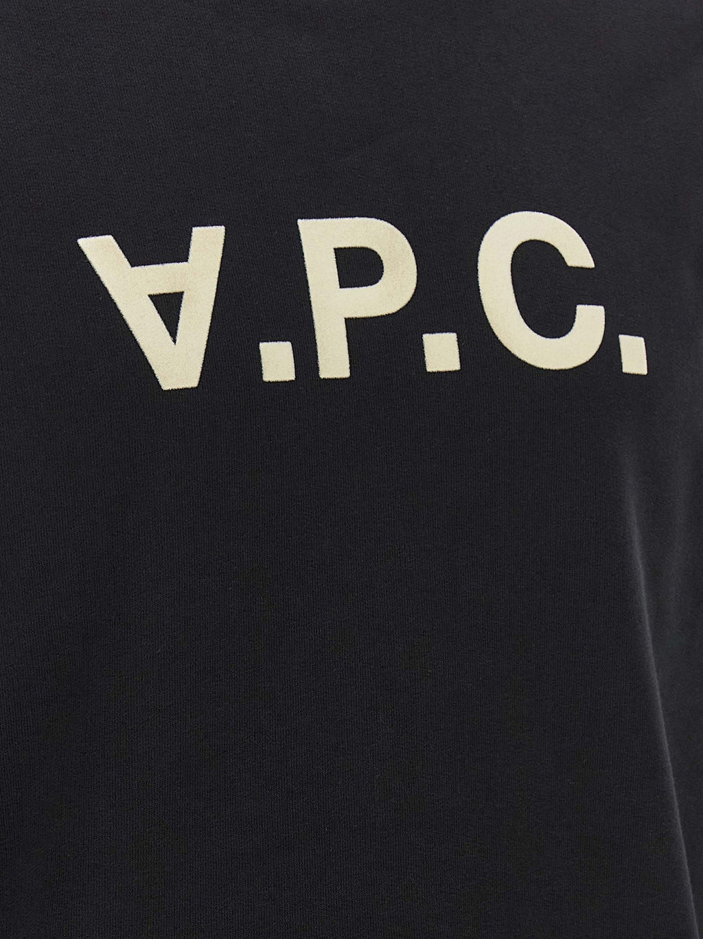 A.P.C. Black Cotton Hoodie