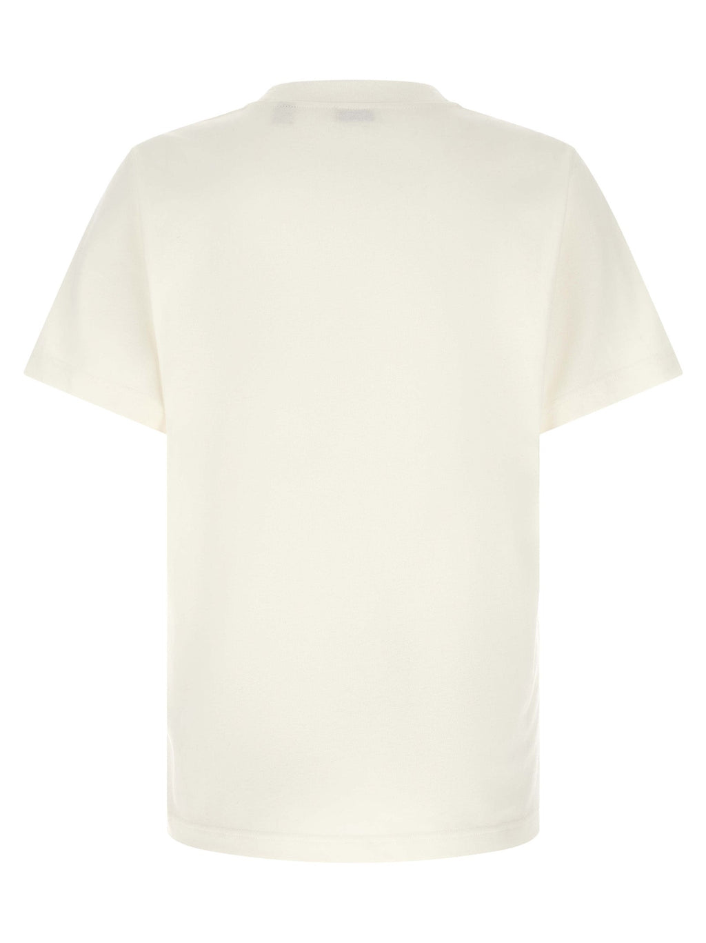 Burberry White Cotton T-Shirt
