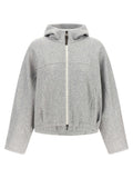 Brunello Cucinelli Gray Cotton Hoodie