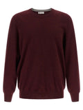 Brunello Cucinelli Bordeaux Cashmere Cardigan
