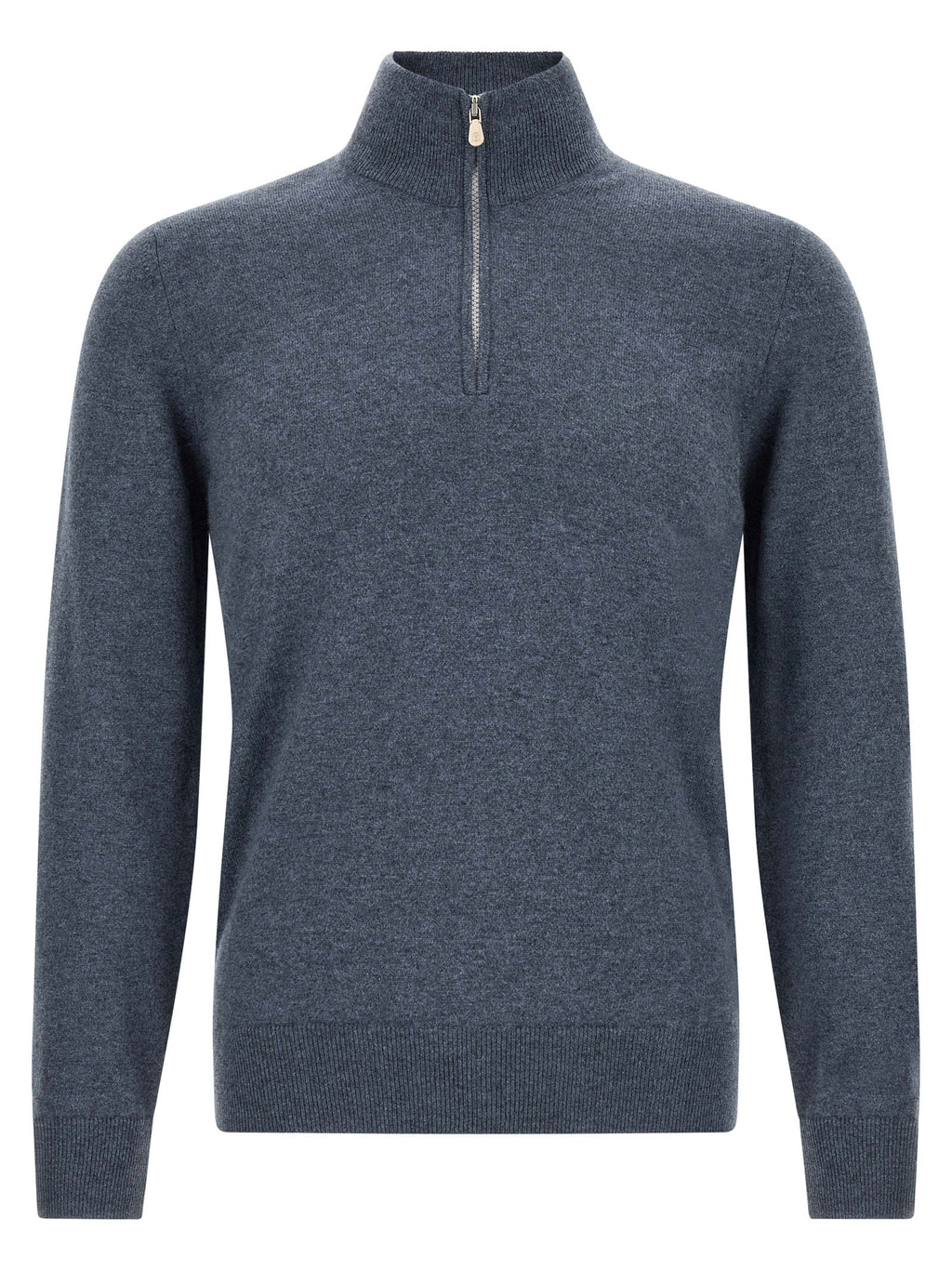 Brunello Cucinelli Blue Cashmere Cardigan